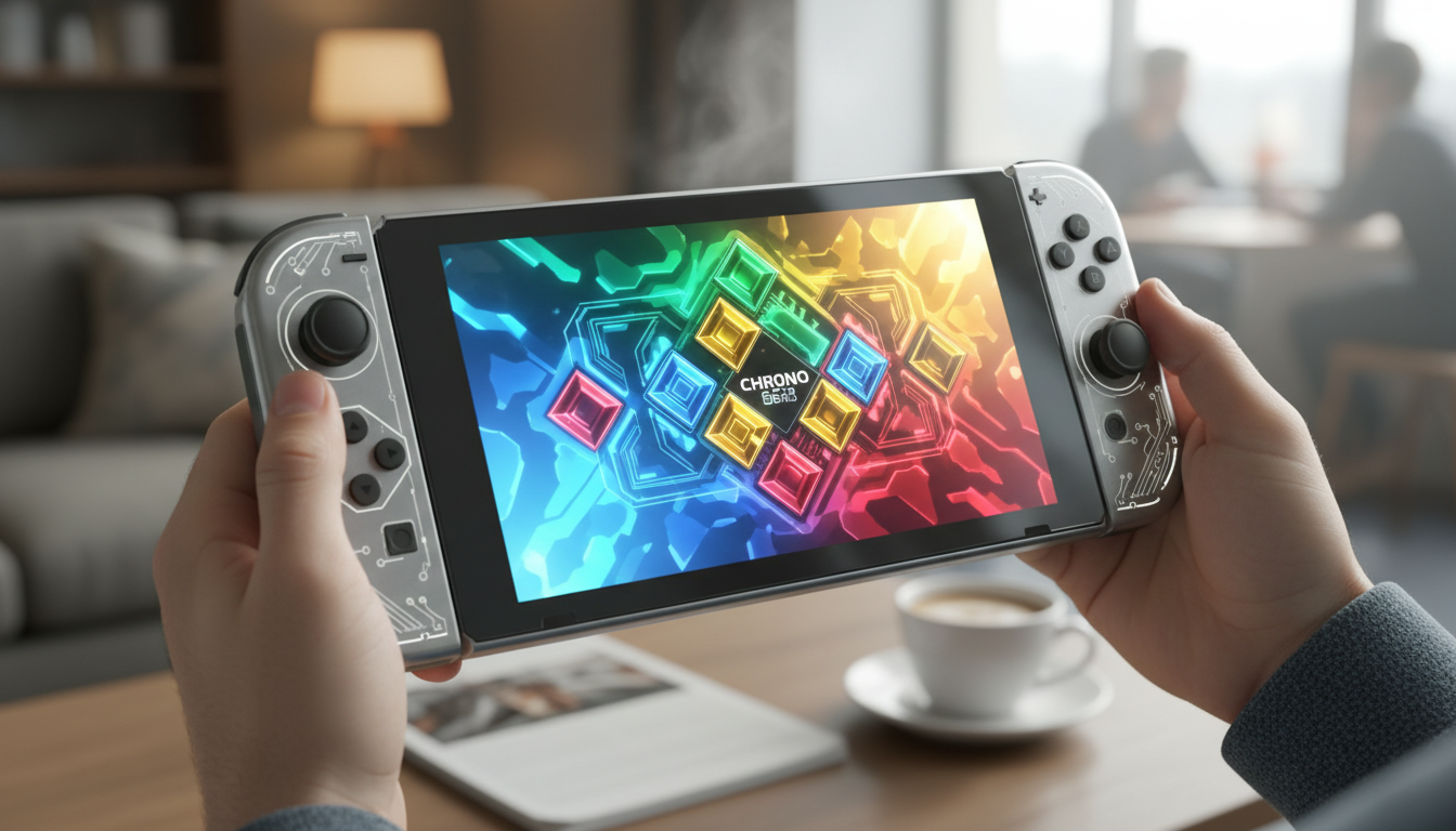 Nintendo Switch 2 para jogos de puzzle, console portátil, jogos de lógica, nova geração Nintendo