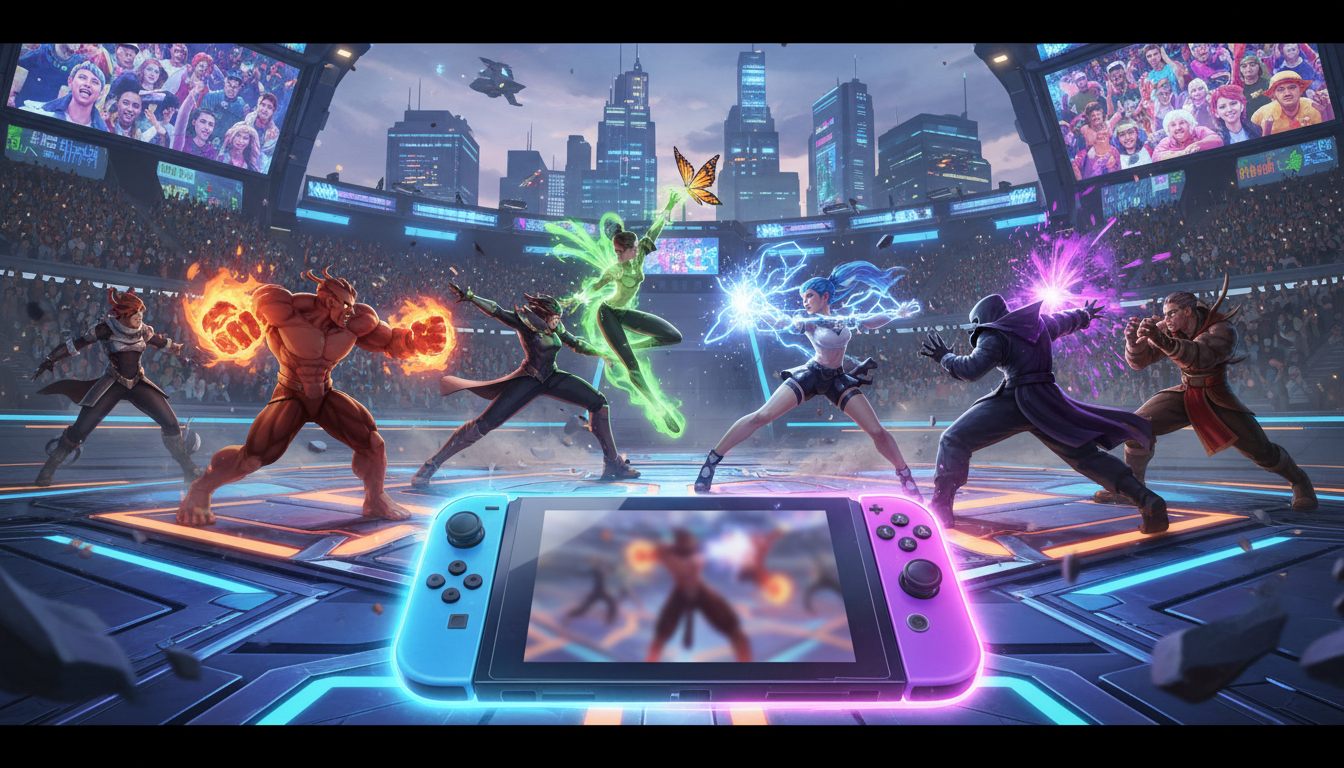 Jogos de Luta no Nintendo Switch 2, Personagens de Luta, Console Nintendo Switch de Próxima Geração, Gráficos Aprimorados