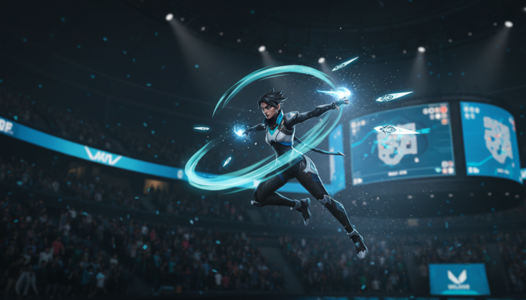 Jett Valorant eSports PC Blade Storm