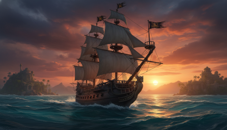 Navio pirata Pillars of Eternity II Deadfire PC, aventura marítima, RPG de fantasia, combate naval