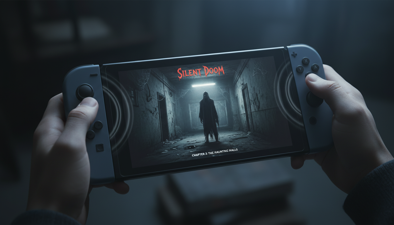 Nintendo Switch 2, jogos de terror, gráficos avançados, imersão, sustos, console portátil, horror game, tela OLED, HD Rumble