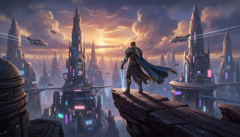 RPG de PC 2026, jogo futurista, fantasia épica, nova geração, gaming, aventura