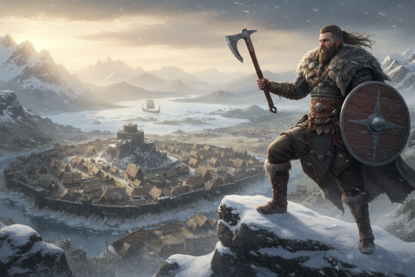 Eivor, Assassin's Creed Valhalla PC, Guerreiro Viking, Inglaterra Medieval, Exploração, Conquista