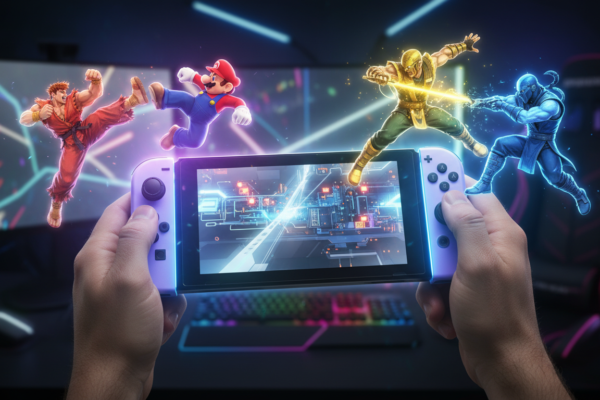 Nintendo Switch 2 jogos de luta 2026