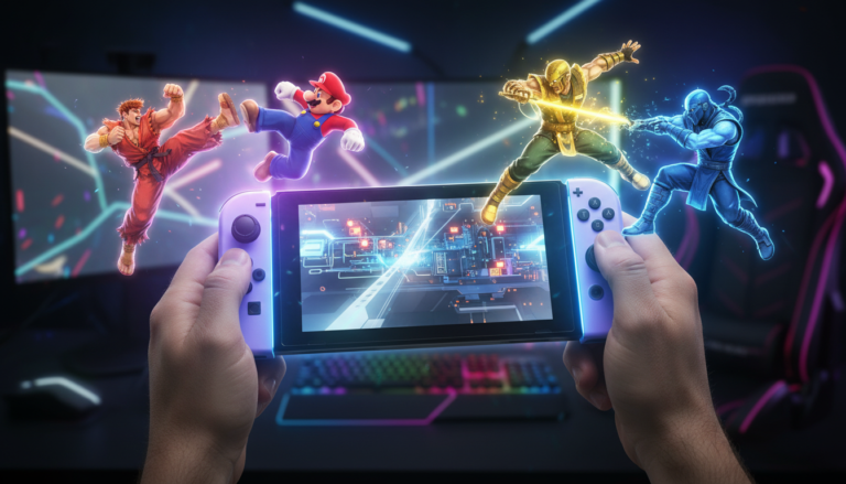 Nintendo Switch 2 jogos de luta 2026