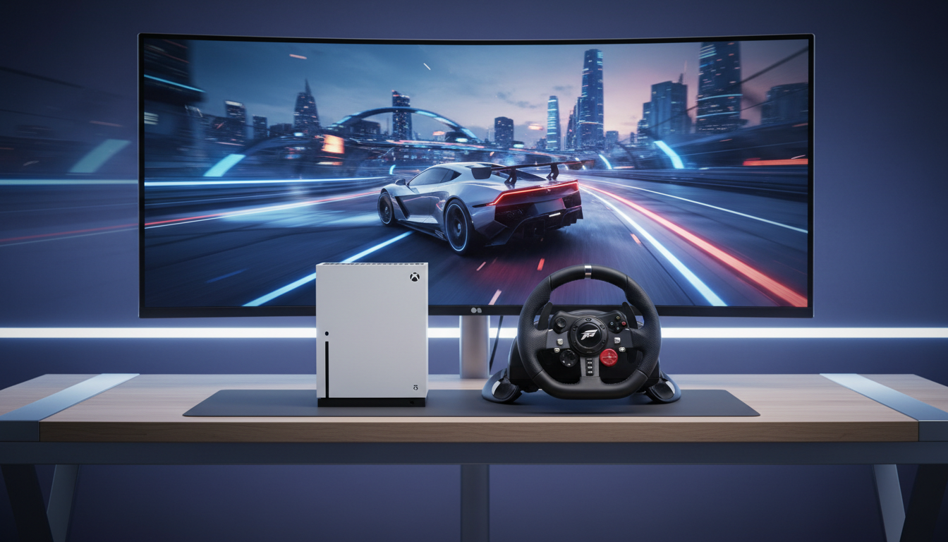 Xbox Series S como console de corrida definitivo em 2026