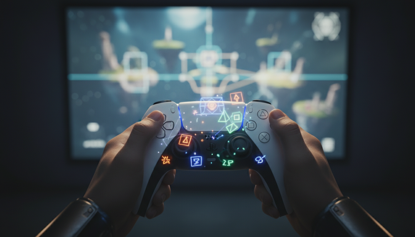 DualSense PS5, jogos de puzzle, 2026, quebra-cabeças, tecnologia de jogos, desafios mentais