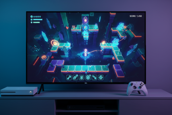 Gameplay de Quebra-Mundos no Xbox Series S