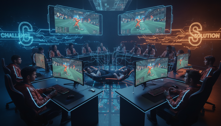 Jogos de Esportes Multiplataforma no PC, desafios e soluções, cross-play, e-sports, comunidade gamer