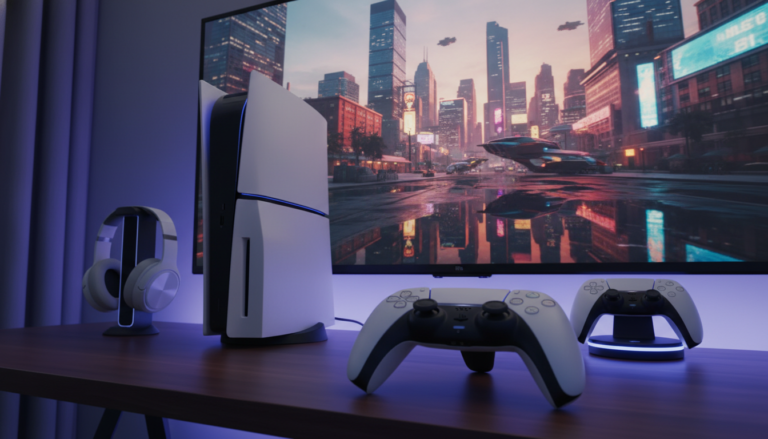 PS5, DualSense, console de nova geração, experiência de plataforma, jogos 4K, ray tracing