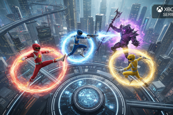 Power Rangers Battle for the Grid luta Xbox Series S, jogo de luta, review, gameplay, super-heróis