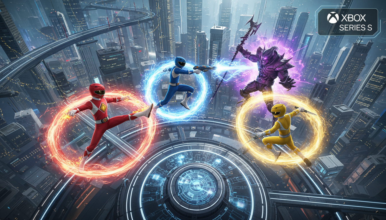 Power Rangers Battle for the Grid luta Xbox Series S, jogo de luta, review, gameplay, super-heróis